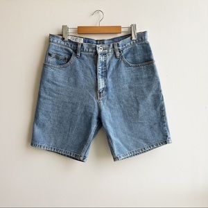 vintage high waisted denim shorts